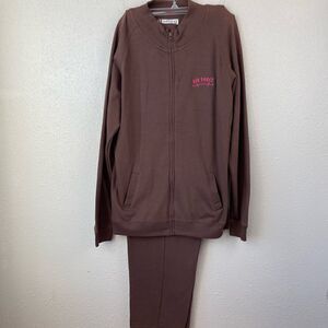 NWT Oarsman for Her Matching Air Force Full Zip Sweatshirt and Pants Size L